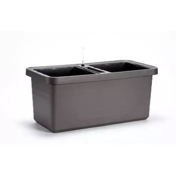 URBALIVE BERBERIS DUO itsestään kasteltava istutuslaatikko 78 x 39 cm harmaa