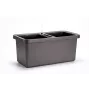 URBALIVE BERBERIS DUO itsestään kasteltava istutuslaatikko 78 x 39 cm harmaa