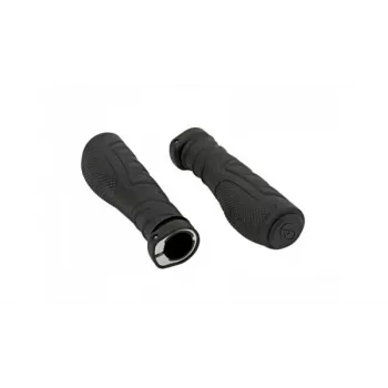 Author Rankenos AGR Ergo R20-E GripLock ergonomiset pyöränkahvat, 135 mm, musta