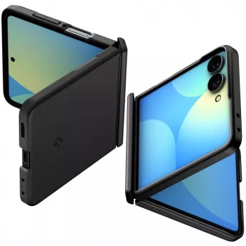 SPIGEN AIR FIT PRO MAGSAFE GALAXY Z FLIP 8 MUSTA