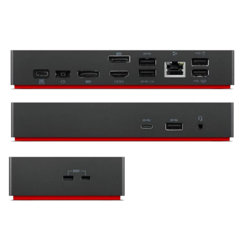 Lenovo Renewed ThinkPad Universal USB-C Dock 40AY 90W käytetty sis. verkkolaitteen