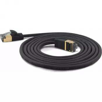 WANTEC 85444210 2 m euro-pistoke IEC C7 -virtajohto, musta