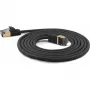 WANTEC 85444210 2 m euro-pistoke IEC C7 -virtajohto, musta