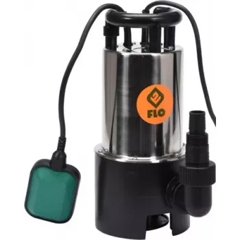 Flo 79792 itsestään imevä pintavesipumppu 1100 W, 3800 L/h, 45 m nostokorkeus, 8 m imukorkeus, valurauta
