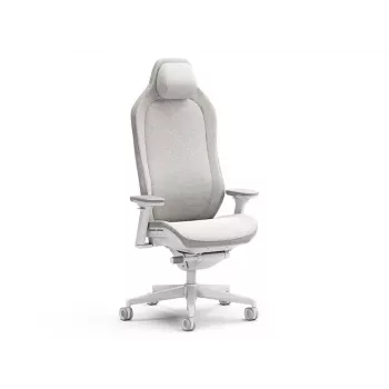 Fractal Design Refine 2 Fabric Light -pelituoli, vaaleanharmaa/valkoinen