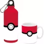 Pokemon alumiinipullo 500ml keraamisen mukin setillä