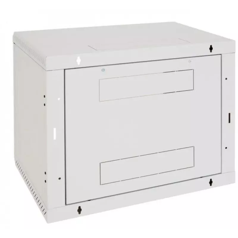 Triton RBA-09-AS4-CAX-A1 19 inch seinäkotelo 9U, 600x395mm, yksiosainen, harmaa