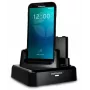 Datalogic Single Slot Dock -lataus- ja telakointiasema Ethernet+USB-C, vara-akku - vaatii