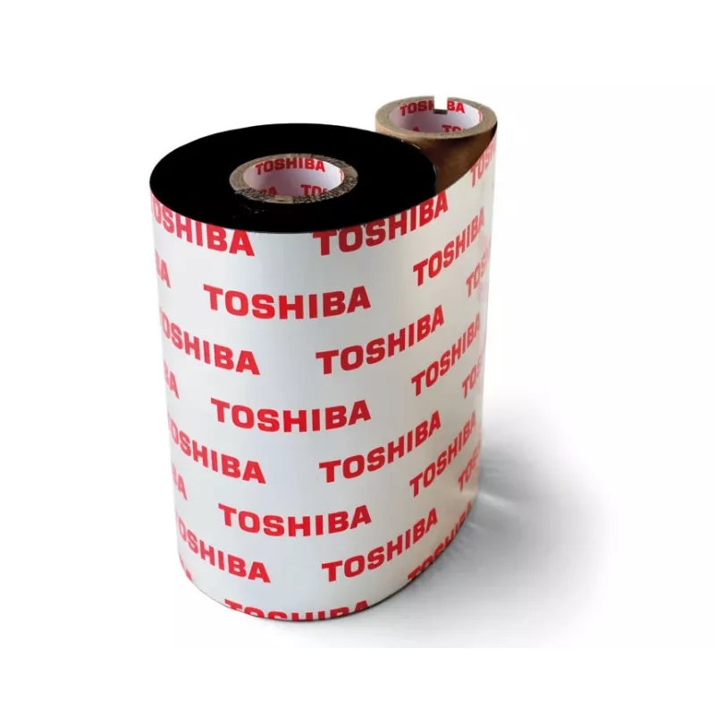 Toshiba TEC - musta - 110 mm x 600 m - lämpösiirtovärinauha