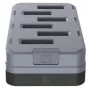 Zebra WS301 6-paikkainen vara-akkulaturi 6 akun lataamiseen. Maa - USB Type-C