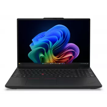 Lenovo ThinkPad T16 Gen 5 Core™ Ultra 7 355 512GB SSD 16GB 16 (1920x1200) WIN11 Pro MUSTA taustavalaistu näppäimistö sormenjälkilukija. 1 vuoden takuu