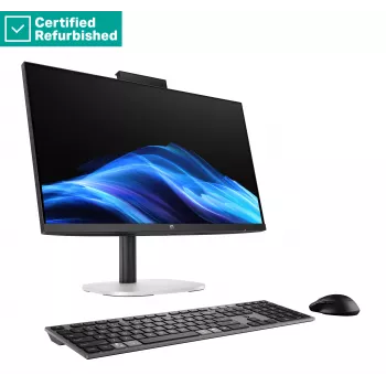 RENEW SILVER HP ProStudio 4 AIO All-in-One 24 - Ultra 5-235, 16GB, 512GB SSD, 23,8 tuuman FHD ei-kosketusnäyttö AG, korkeussäädettävä, USB-hiiri, Win 11 Pro, 1 vuosi