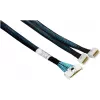 Supermicro CBL-MCIO-1255L4Y MCIO x8 - 2 SlimSAS LP x4 -kaapeli, suora, 55 cm