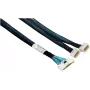 Supermicro CBL-MCIO-1255L4Y MCIO x8 - 2 SlimSAS LP x4 -kaapeli, suora, 55 cm