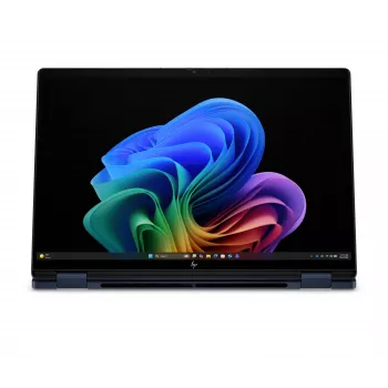 HP OmniBook X Flip x360 NG AI 14-kc0008nnx - Ryzen AI 5 430, 16GB LPDDR5X 8000 on-board, 1TB, Touch/14,0 3K (2880x1800) OLED Brightview LBL, Atmospheric Blue - 5MP IR TNR, ilman 65W AC-laturia, Win 11 Home, 1 vuosi