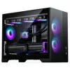 PHANTEKS XT M3 PC-kotelo, Mini-kotelo + D30 PWM Regular Airflow D-RGB tuuletin, 3 kpl:n pakkaus, musta