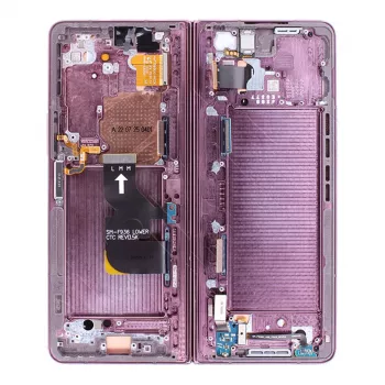 Galaxy Z Fold4 LCD - kosketus - etukansi Burgundy