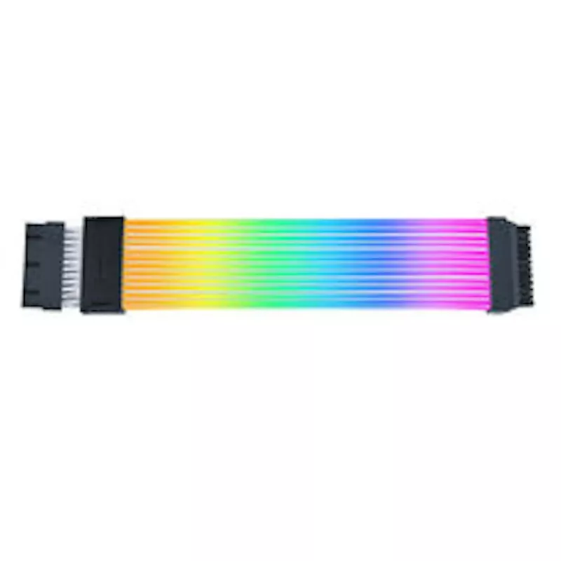 Lian Li Visual Upgrade Kit Strimer Wireless 24-pin RGB emolevykaapeli, ohjain + 12V-2x6 GPU-kaapeli Wide & 8.8 Universal Screen - valkoinen