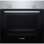 BOSCH uuni HBF010BR3S, leveys 60 cm, energialuokka A, ruostumaton teräs