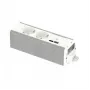 SCHNEIDER ELECTRIC UNICA SYSTEM+ MOD.UNIT 2XSCHUKO+USBA/C VALKOINEN/HARMAA