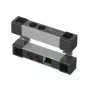 SCHNEIDER ELECTRIC UNICA SYSTEM+ PÖYTÄLAITE 4XSCHUKO+USBA/C+RJ OPT, ANTRAS./HARMAA