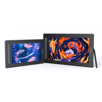 Piirustuslevy 340,99 x 191,81 mm / musta Artist 16 (2. sukupolvi) XPPen
