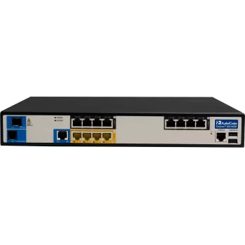 AudioCodes Mediant 800C - MSBR, jossa 4 FXS- ja 4 GE-porttia, Dual-Mode-ADSL/VDSL