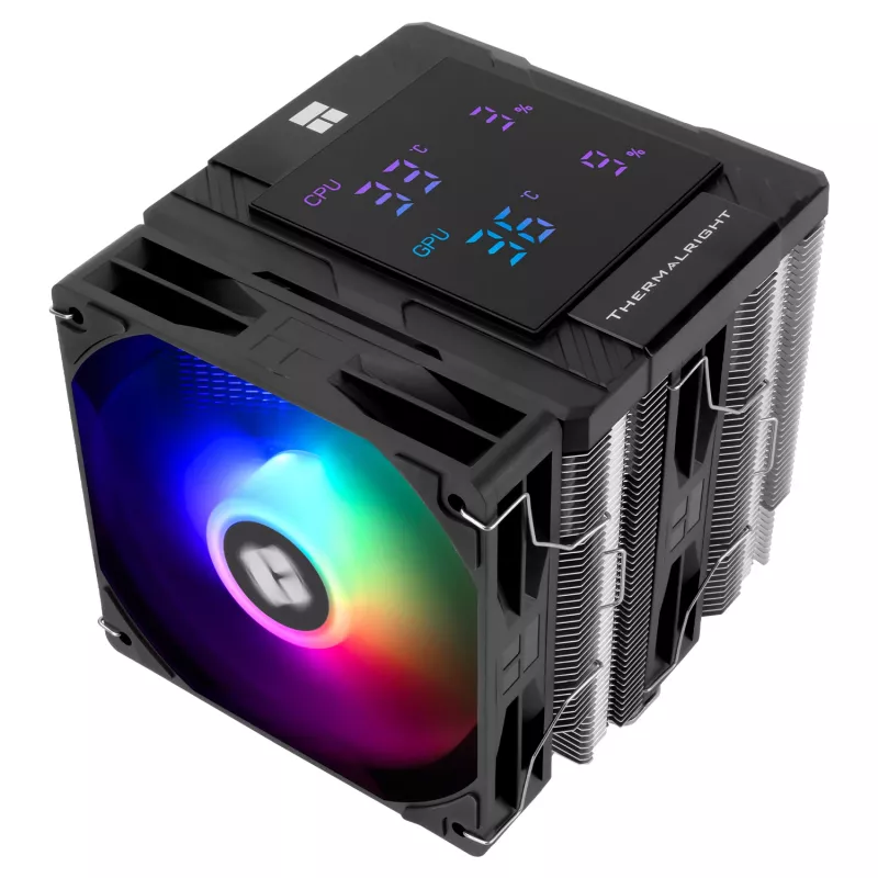 THERMALRIGHT Peerless Assassin 120 Digital Black ARGB -prosessorijäähdytin