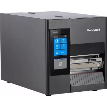 HONEYWELL PD45S0F, täysi kosketusnäyttö, suoratulostus- ja lämpösiirtotulostin, Ethernet, 203 dpi, tarrannostotunnistin, kelain, peel-off, ilman virtajohtoa, EU - tarra-/etiketttitulostin - 203 dpi