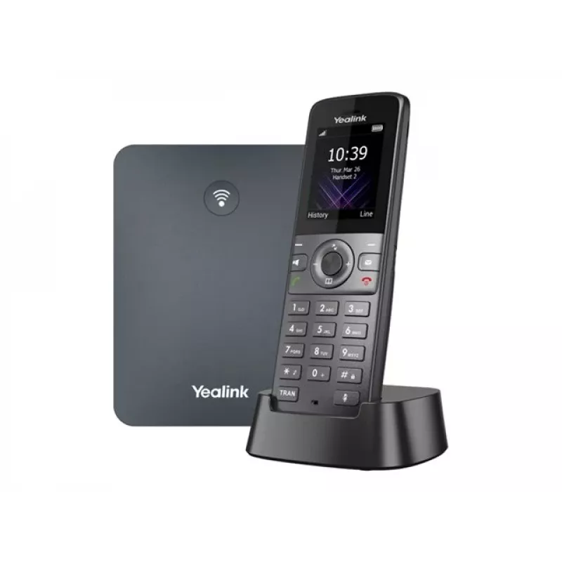 YEALINK W74P IP DECT -paketti W70B-tukiasema ja W74H-käsiluuri