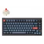 Keychron V1 Max RGB - US-asettelu - Hot-Swappable Gateron Jupiter Red langaton näppäimistö
