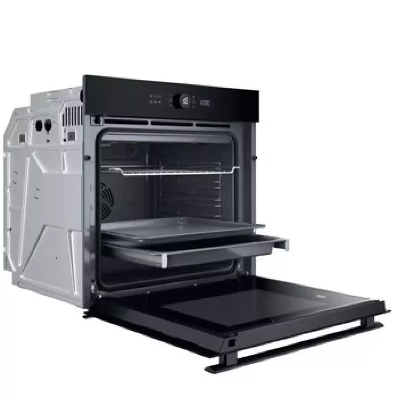 WHIRLPOOL uuni WOI4S8PM1SB, musta, energialuokka A+, 6th SENSE