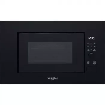 WHIRLPOOL kalusteisiin asennettava mikroaaltouuni WMF200G NB, 20L, musta