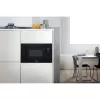 WHIRLPOOL kalusteisiin asennettava mikroaaltouuni WMF200G NB, 20L, musta