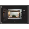 WHIRLPOOL kalusteisiin asennettava mikroaaltouuni WMF200G NB, 20L, musta