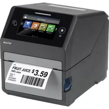 SATO CT4-LX - suoratermo/termosiirto - POS-tulostin - 203 x 203 DPI - 8 ips - 0.08 - 0.19 µm - 12,8 cm