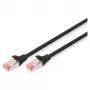 Digitus CAT 6 S/FTP verkkokaapeli RJ-45 Cat6 3 m musta