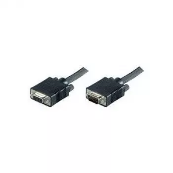 Microconnect MONGH1B videokaapeliadapteri 1 m SVGA HD15 musta