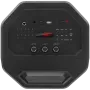 2.0 kannettava kaiutin SVEN PS-670, musta, teho 2x32,5 W (RMS), TWS, Bluetooth, FM, USB, microSD, LED-näyttö, kaukosäädin, litiumakku
