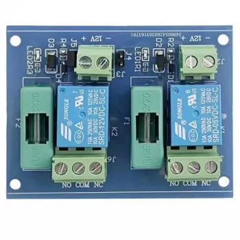 2-kanavainen relemoduuli 12V DC