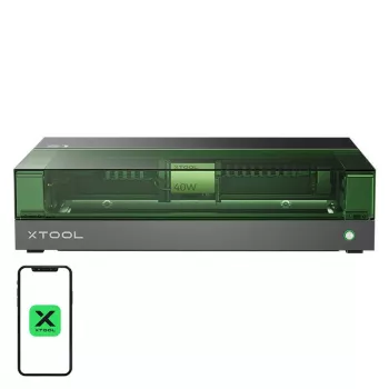 2-in-1-lasergravauskone xTool S1 40W Basic (musta)
