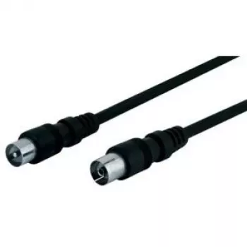 Microconnect COAX025 koaksiaalikaapeli 2,5 m musta