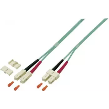 EFB Elektronik O0318.1 Duplex SC-SC OM4 kuitu-patch-kaapeli, 1 m, violetti