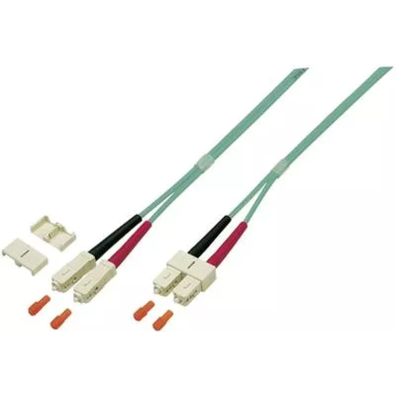EFB Elektronik O0318.1 Duplex SC-SC OM4 kuitu-patch-kaapeli, 1 m, violetti