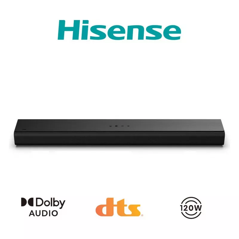 Hisense HS1000 soundbar 2.0 kanavaa 60W Bluetooth HDMI ARC USB AUX optinen musta