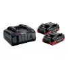 METABO 18V 4.0Ah LiHD Xtreme akku 2 kpl + ASC 290 laturi