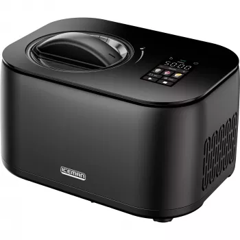 Chefman Iceman TRIO jäätelö-, jääjogurtti- ja italialainen jääkone (RJ64-10-BLK-EU)