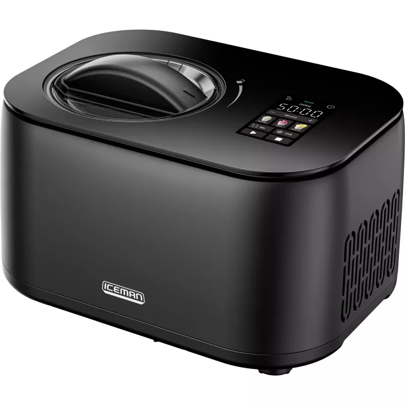 Chefman Iceman TRIO jäätelö-, jääjogurtti- ja italialainen jääkone (RJ64-10-BLK-EU)