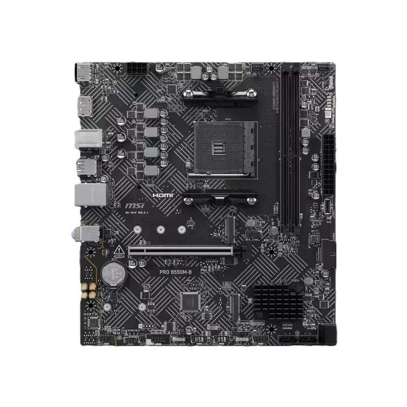 MSI PRO B550M-B emolevy AMD AM4 Micro-ATX