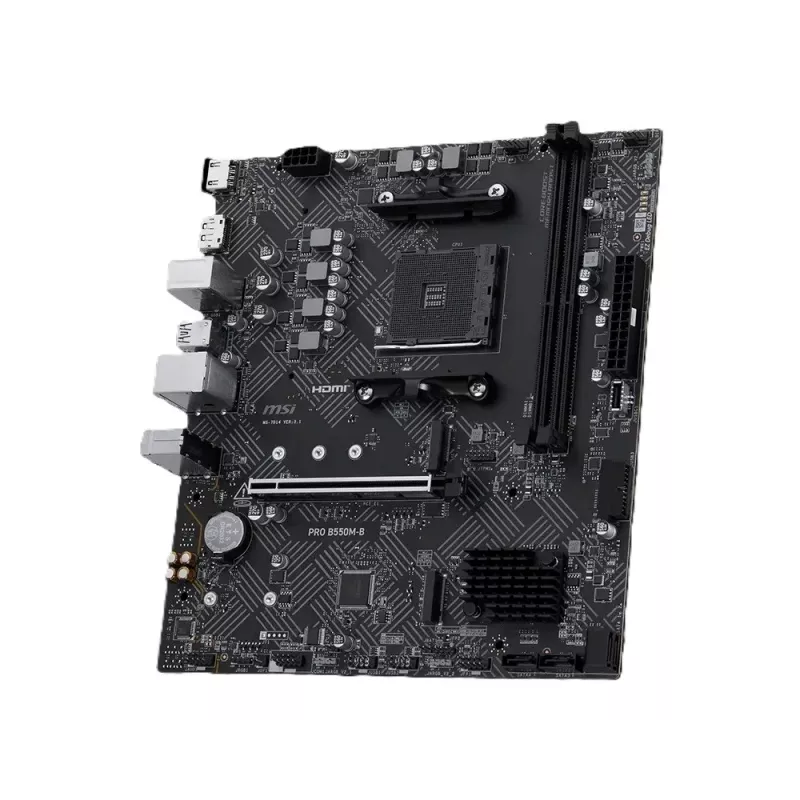 MSI PRO B550M-B emolevy AMD AM4 Micro-ATX